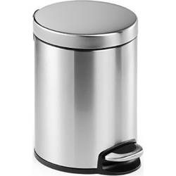 DURABLE Treteimer 5lt 340023 Edelstahl, 20x26cm