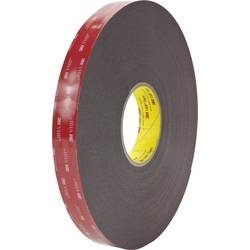 3M 5962F/1233 7100211838 Doppelseitiges Klebeband Schwarz 33 m