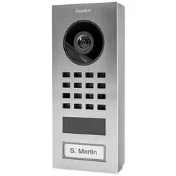 DoorBird D1101V Aufputz IP-Video-Türsprechanlage WLAN, LAN Außeneinheit Edelstahl V4A (gebürstet)