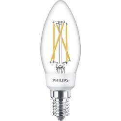 Philips LED 77215400 LED EEK F (A - G) E14 Kerzenform 5 W, 2.5 W, 1 W = 40 W, 18 W, 9 W Warmweiß (Ø x L) 3.5 cm x 10.6