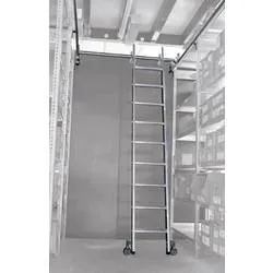 MUNK Günzburger Steigtechnik 44612 Aluminium Regalleiter Arbeitshöhe (max.): 4.06 m