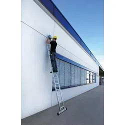 MUNK Günzburger Steigtechnik 10112 Aluminium Anlegeleiter Montage mit Werkzeug Arbeitshöhe (max.): 4.7 m