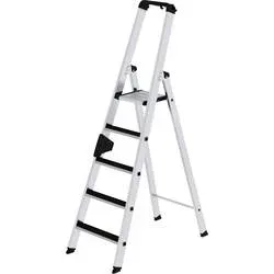 MUNK Günzburger Steigtechnik 41505 Aluminium Stufen-Stehleiter Arbeitshöhe (max.): 3.25 m 8.4 kg