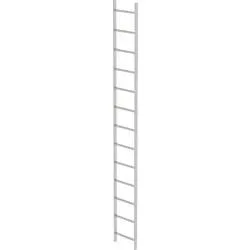 MUNK Günzburger Steigtechnik 63013 Edelstahl Schachtleiter Montage mit Werkzeug Arbeitshöhe (max.): 440 cm