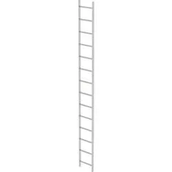 MUNK Günzburger Steigtechnik 63014 Edelstahl Schachtleiter Montage mit Werkzeug Arbeitshöhe (max.): 440 cm