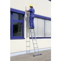 MUNK Günzburger Steigtechnik 10312 Aluminium Anlegeleiter Montage mit Werkzeug Arbeitshöhe (max.): 4.7 m 7.5 kg