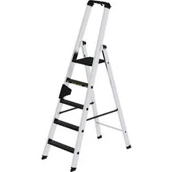 MUNK Günzburger Steigtechnik 42705 Aluminium Stufen-Stehleiter Arbeitshöhe (max.): 3.25 m 8.5 kg