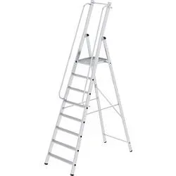 MUNK Günzburger Steigtechnik 51098 Aluminium Plattformleiter Arbeitshöhe (max.): 3.83 m 16.6 kg