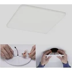 Paulmann 92398 EB Panel Veluna VariFit LED-Einbauleuchte 17.50 W Satin