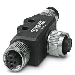 Phoenix Contact 1424712 T-Verteiler Stecker, gerade, Buchse, gerade Polzahl Sensoren: 5 1 St.