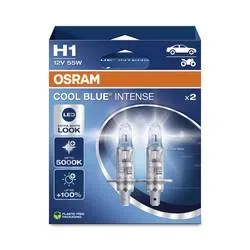 Osram Automotive 4062172388061 Halogen Leuchtmittel COOL BLUE® INTENSE H1 55 W 12 V