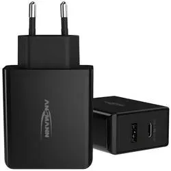 Ansmann Home Charger 247PD USB Ladegerät 45 W 1x USB-A, 1x USB-C® USB PD Schwarz Innenbereich