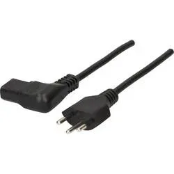 Max Hauri 114457 Strom Anschlusskabel Schwarz 2.00 m