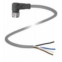 Pepperl+Fuchs 033808 Kabeldose M12 Buchse, gewinkelt 5.00 m Polzahl: 4 1 St.