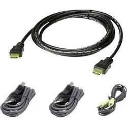 ATEN - 2L-7D02UHX4 USB HDMI Secure KVM Kabel Set 1