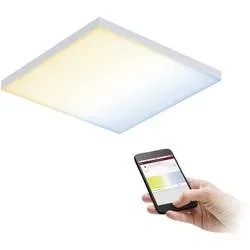 Paulmann Velora 79825 LED-Panel 10.5 W Warmweiß bis Tageslichtweiß Weiß (matt)