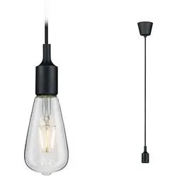 Paulmann Ketil 50346 Pendelleuchte LED E27 Schwarz