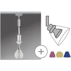 Paulmann Deco Pendel Pendelleuchte URail E14 Chrom (matt)