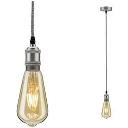 Paulmann Eldar 50385 Pendelleuchte LED E27 Grau, Nickel
