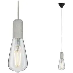 Paulmann Jano 50388 Pendelleuchte LED E27 Grau, Schwarz