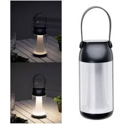 Paulmann 94267 LED-Außentischlampe 1.3 W Warmweiß Transparent, Anthrazit