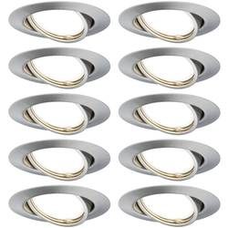 Paulmann 93399 LED-Einbauleuchte LED GU10 Eisen (gebürstet)
