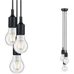 Paulmann Ketil 50382 Pendelleuchte LED E27 Schwarz