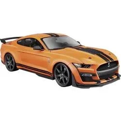 Maisto - 1:24 Mustang Shelby GT500 2020 Orange, One Size