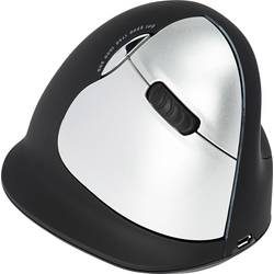 R-GO Tools - HE Ergonomische Maus, Gross (Handlänge über 185mm), rechtshändig, drahtlos, Multicolor