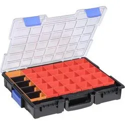 Allit EuroPlus Pro K44/36 Sortimentskoffer (L x B x H) 355 x 440 x 76 mm Anzahl Fächer: 36 Box Inhalt 1 St.