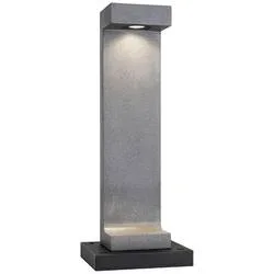 Paulmann 94502 LED-Pollerleuchte 9 W schwarzer Sandstein