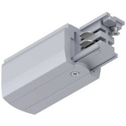 Paulmann 91359 ProRail3 End Feed Hochvolt-Schienensystem-Komponente Endeinspeiser ProRail3 Silber