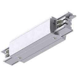 Paulmann 91364 ProRail3 Mid Feed Si Kst 3Ph Hochvolt-Schienensystem-Komponente Mitteleinspeiser ProRail3 Silber