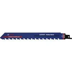 Bosch Accessories 2608900416 EXPERT ?Hollow Brick? S 1543 HM Säbelsägeblatt, 10 Stück Sägeblatt-Länge 240 mm 10 St.
