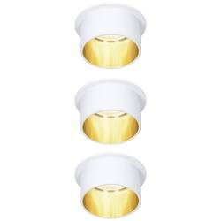 Paulmann 93381 Gil LED-Einbauleuchte LED LED fest eingebaut 19.5 W Weiß (matt), Gold