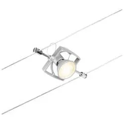 Paulmann Niedervolt-Seilsystem-Leuchte GU5.3 Chrom (matt)
