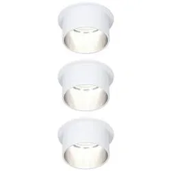 Paulmann 93385 LED-Einbauleuchte LED LED fest eingebaut 19.5 W Weiß, Eisen