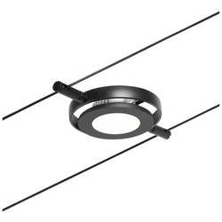 Paulmann Niedervolt-Seilsystem-Leuchte 4 W LED Schwarz (matt), Chrom