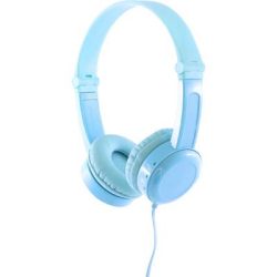 Travel Kinder On Ear Stereo-Headset On Ear Faltbar, Headset, Lautstärkebegrenzung Blau