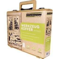 Brüder Mannesmann M29001 M29001 Werkzeugsatz inkl. Bambus-Koffer