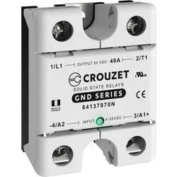 Crouzet Halbleiterrelais 84137870N 40 A Schaltspannung (max.): 60 V/AC Gleichstromschaltung 1 St.