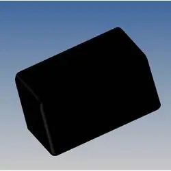 TEKO SR03.9 Universal-Gehäuse 71.5 x 38.3 x 40.9 ABS Schwarz 1 St.