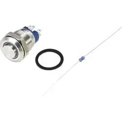 TRU COMPONENTS TC-9219012 Drucktaster 48 V/AC 2 A 1 x Aus/(Ein) tastend RGB IP67 1 St.