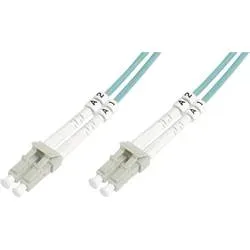 Digitus DK-2533-15/3 Glasfaser LWL Anschlusskabel 15.00 m Blau [1x LC-Stecker - 1x LC-Stecker] 50/125 µ Multimode OM3