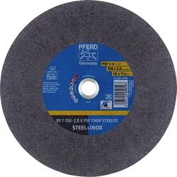 PFERD TOOLS 80 T 350-2,8 K PSF CHOP STEELOX/25,4 66323575 Trennscheibe gerade 350 mm 10 St. Edelstahl, Vergütungsstahl,