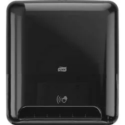 TORK Handtuchspender H1 551108 schwarz, sensor 368x331x206mm