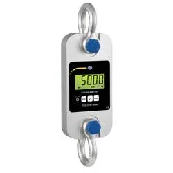 PCE Instruments Zugmesslasche PCE-DDM 5WI |5.000 kg |PEAK Funktion |batteriebetrieben |Schäkel |Summierfunktion