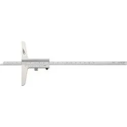 Tiefenmessschieber DIN 862 300mm ger.Schiene 12x4mm H.PREISSER
