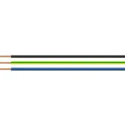 HELU 28794-100 Einzelader H07V-U 1 G 2.50 mm² Grün-Gelb 100 m
