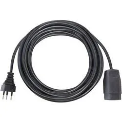 Brennenstuhl 1160522 Strom Verlängerungskabel 10 A Schwarz 50 m H05VV 3G 1,5 mm²